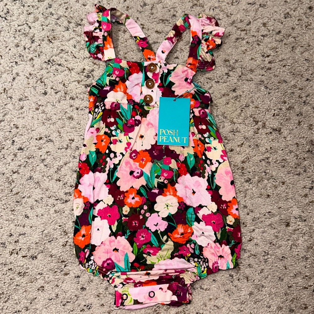 NWT KATERINA POSH PEANUT BUBBLE ROMPER